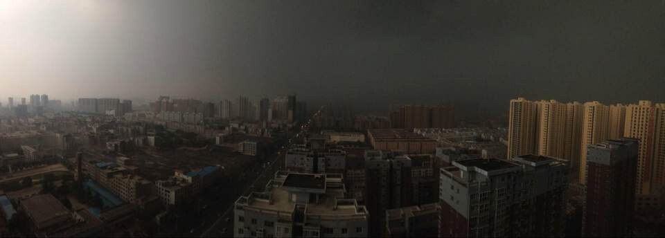 郑州暴雨 网友供图