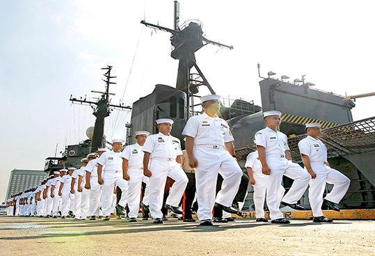 菲计划在巴拉望岛建更多的海军基地。（图片来源：菲律宾星报）