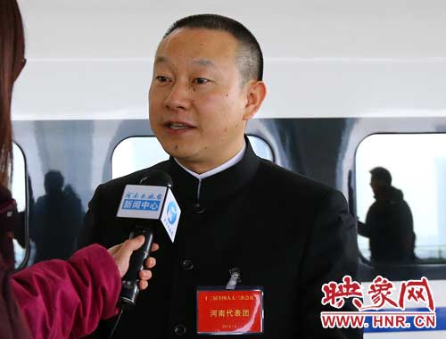 全国人大代表刘文新表示河南的茶产业是特色产业也是支柱产业