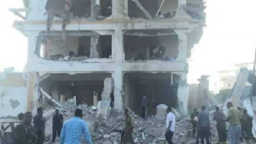 索马里中国使馆所在酒店遭遇恐怖袭击爆炸
