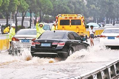 浙江很多城市内涝严重