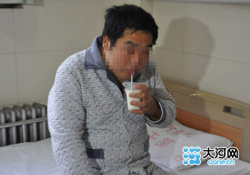 5月7日8时许，开封H7N9患者马某在病房吃早餐。