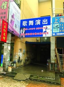 位于泗泾镇已被取缔的色情演出场所