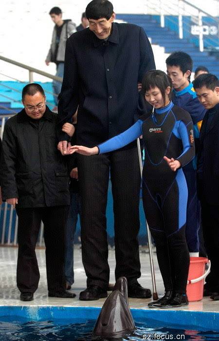 直击中国第一“巨人”娶妻后的真实生活