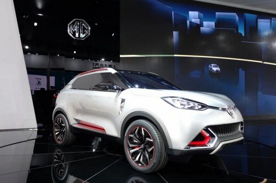 上海车展发布的MG CS概念车
