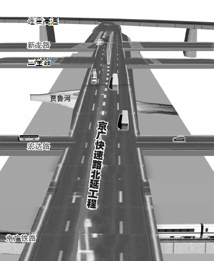 京广快速路北延工程