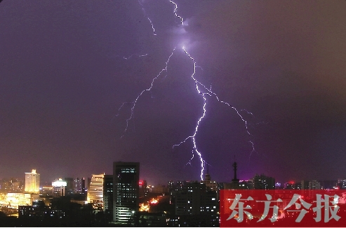郑州昨晚暴雨