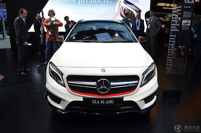 新奔驰GLA45AMG北美首发 主打运动跨界风