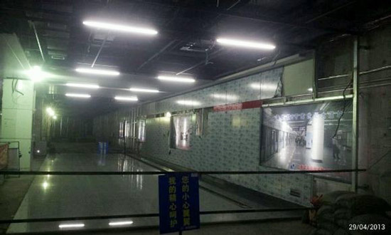 网友爆料郑州地铁已进行内部试运行