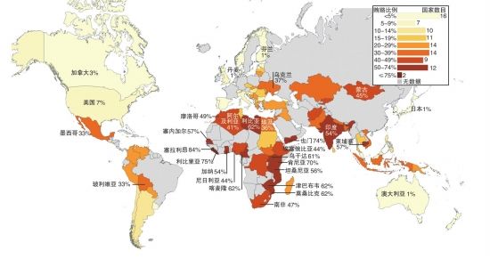 全球贿赂地图