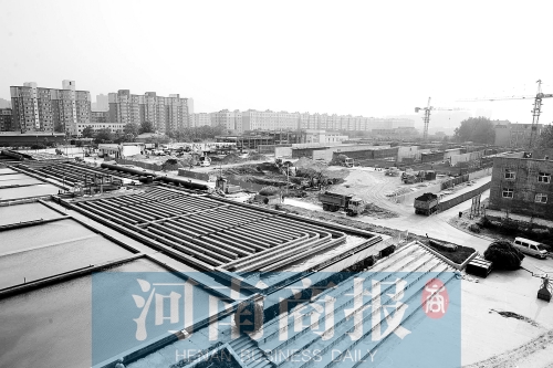 正在施工建设的郑州自来水深度处理设施 邓万里/摄