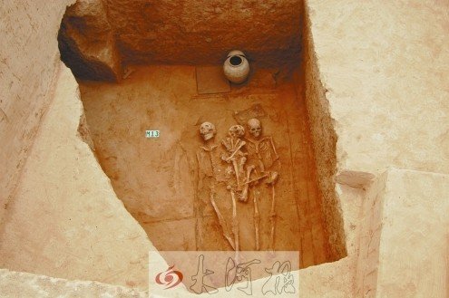 三门峡市区发现唐代墓葬群 距今1000余年(图)