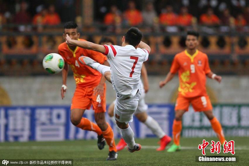 2018世界杯预选赛：中国6-0横扫不丹 赢得开门红