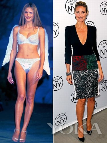 Heidi Klum应该算是任时最长的维密天使了吧？