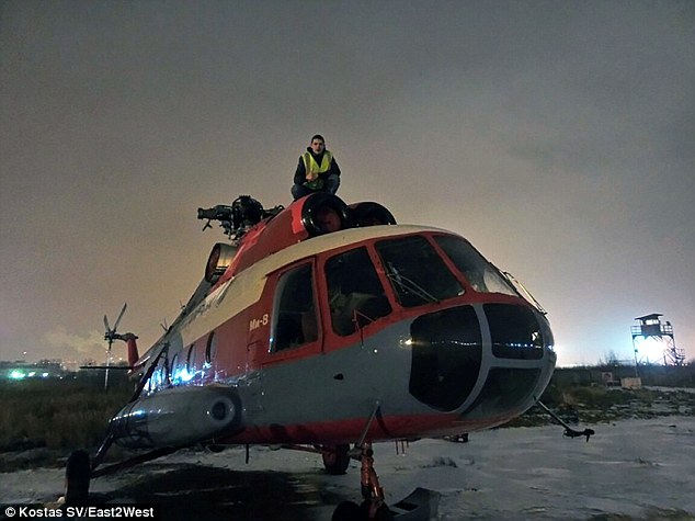 俄罗斯青年夜潜机场 进出跑道无人发现