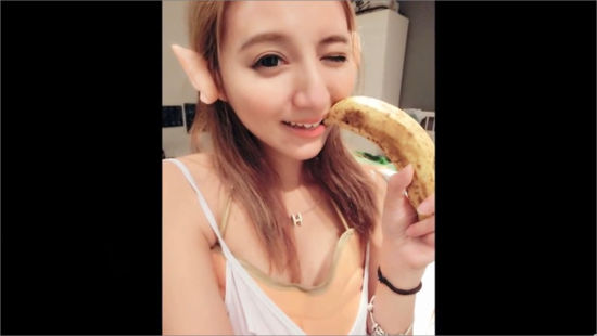 台女星可爱做菜