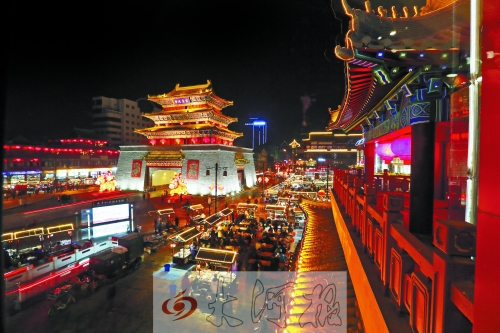 繁华热闹的开封鼓楼夜市,是否带你重回大宋?