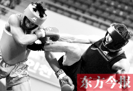 塔沟散打名将孔洪星 拼出亚运河南第四金