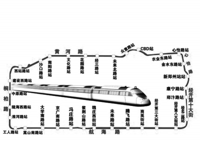 郑州地铁5号线线路图