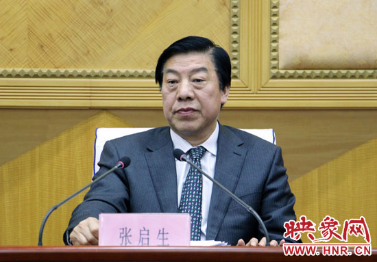 省人大常委会秘书长张启生