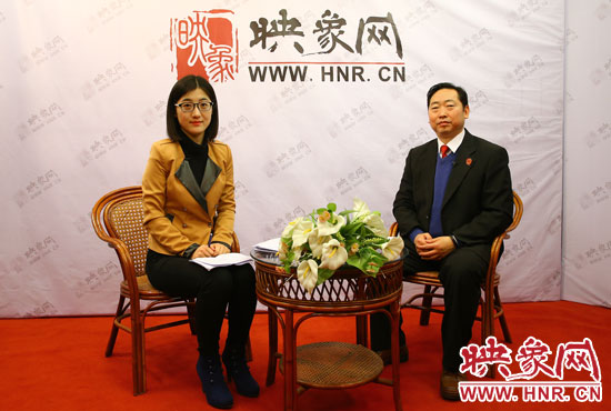 1月21日上午，郑州市中级人民法院副院长王志民做客映象网视频访谈。