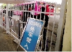 紫荆山立交东侧桥下公交停车场