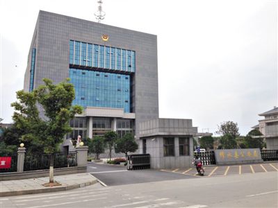 图为修水县公安局。新京报首席记者