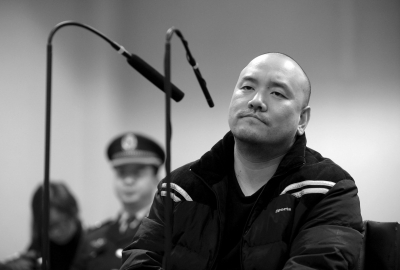 2015年11月24日，耿某出庭受审。京华时报记者 欧阳晓菲 摄