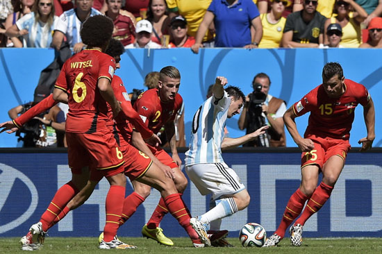 阿根廷1-0淘汰比利时