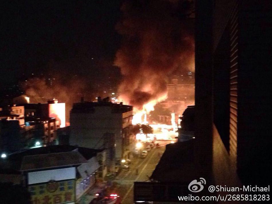 爆炸现场 爆炸现场