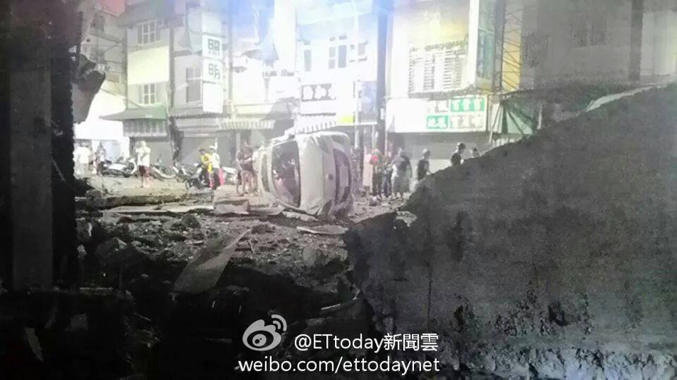 爆炸现场 爆炸现场