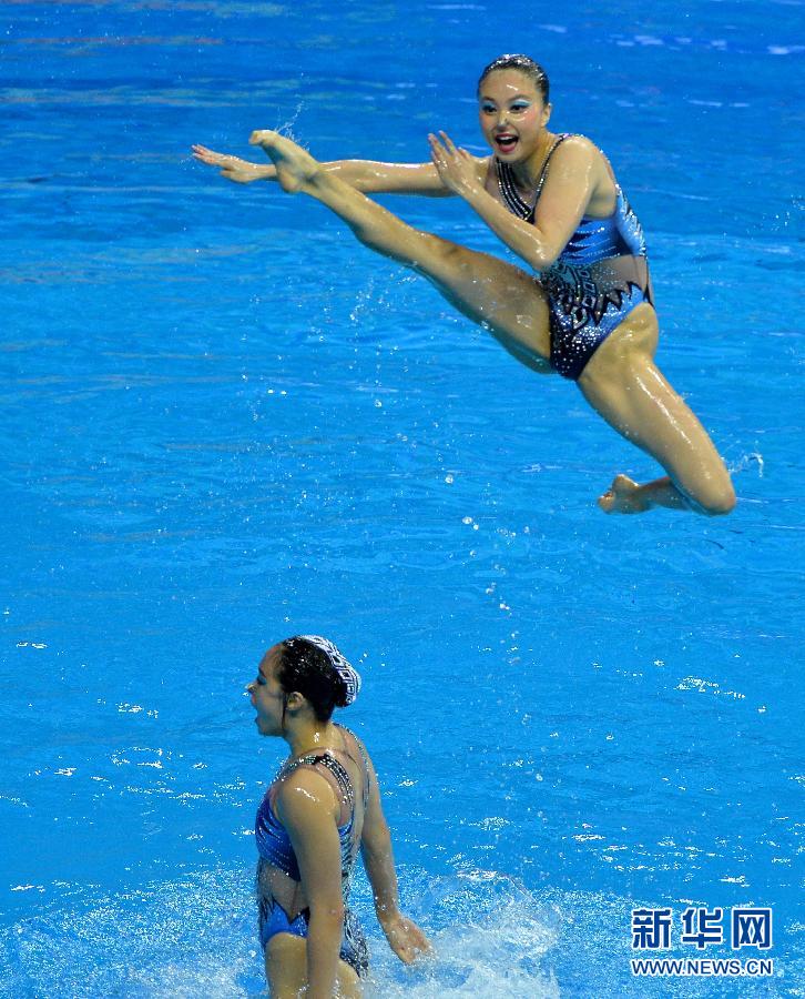 中国花游队夺魁 中国花游队夺魁