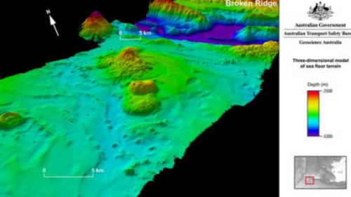 MH370搜寻小组公布海底图像探索不为人知海域
