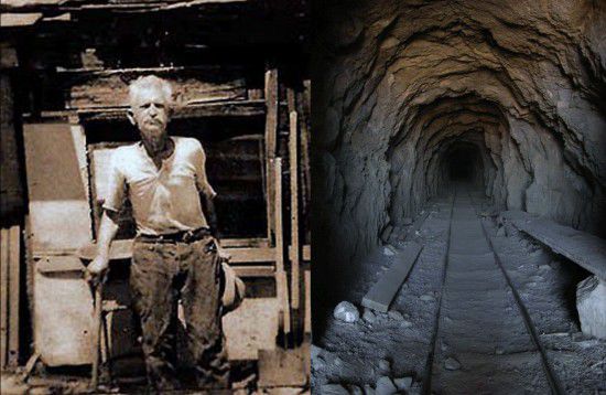 鼹鼠人出没！美男子32年徒手凿636米长隧道