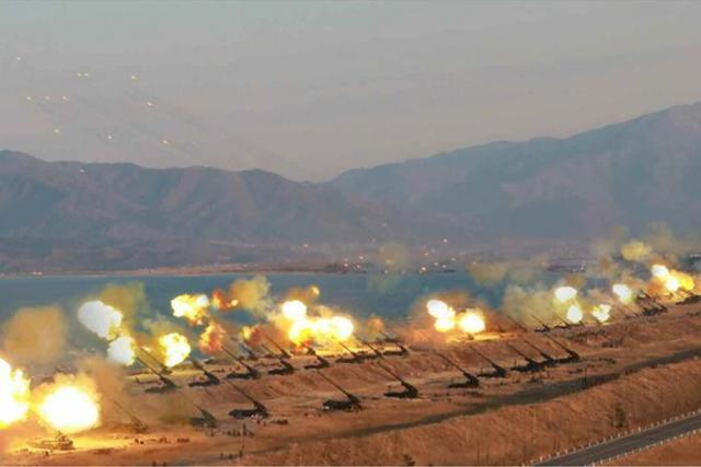 朝鲜大口径火箭可覆盖美韩军事基地 引韩军担忧