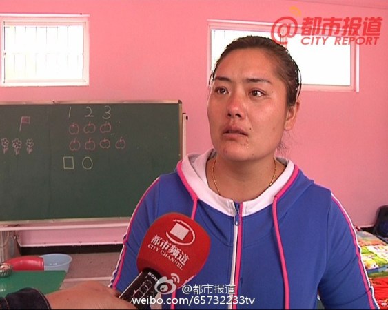 当事老师接受采访时表示很委屈。