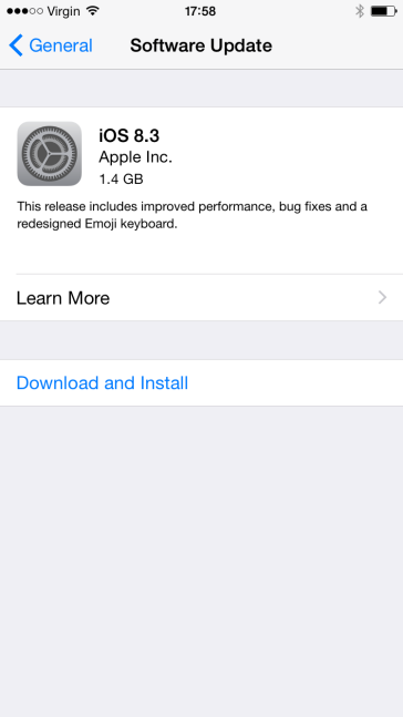 苹果发布iOS 8.3系统更新 增加多种Siri语言
