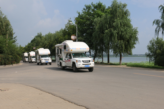 “房车游中原”活动助力2015淮阳龙湖赏荷月