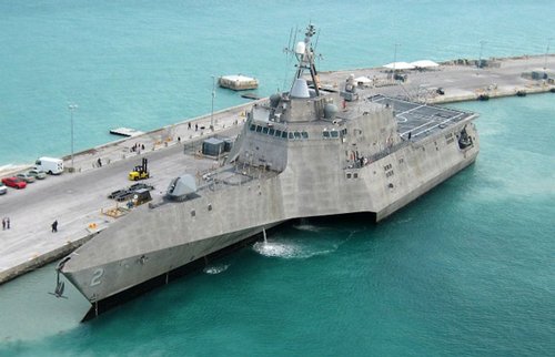 　资料图：美军LCS-2独立号濒海战斗舰