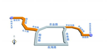 郑州BRT延伸线路确定 西至新郑大东到高铁站