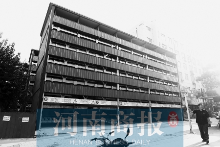 郑州市区立体停车场投资大利用率低