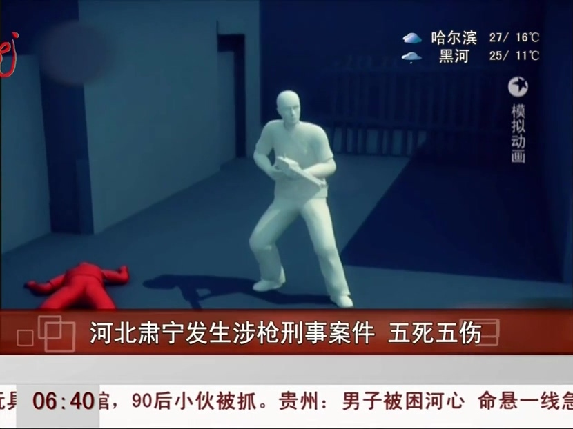 河北肃宁发生涉枪刑事案件 包括凶手在内五死五伤