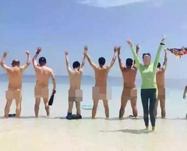 中国游客在马来西亚海滩拍裸照引不满 1人被拘