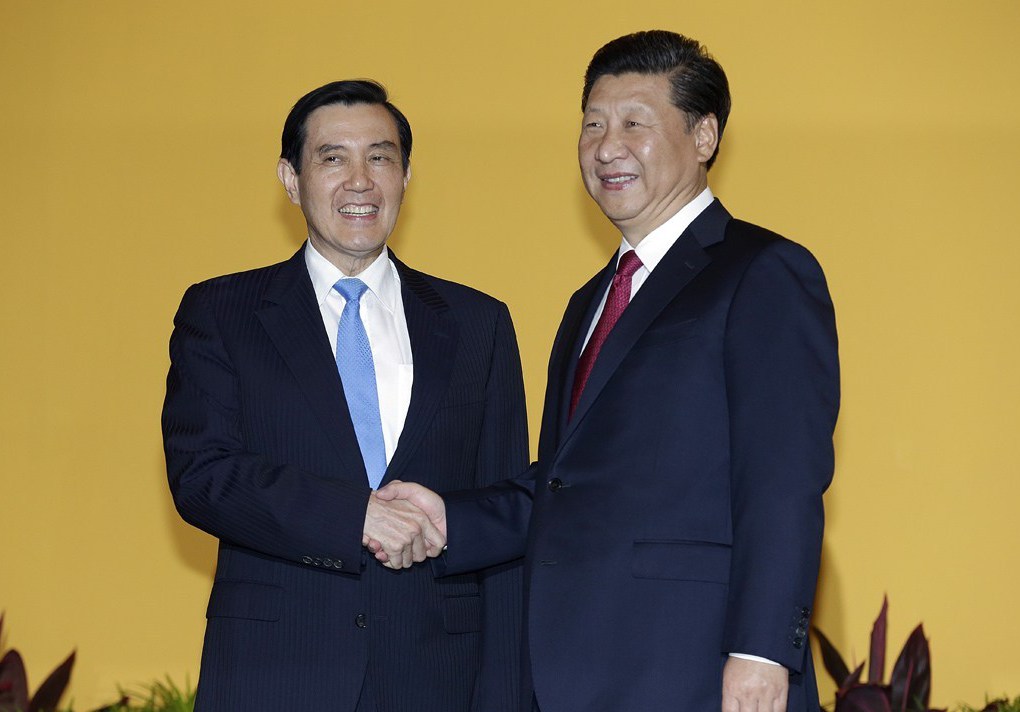 视频直击：习马握手80秒 两岸66年等一回