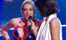 法国版跳水节目主持人提醒爆乳女星露点