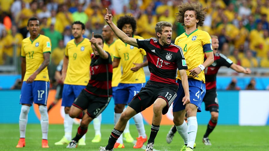 世界杯战报：德国7-1巴西进决赛