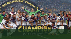 德国1-0阿根廷四捧杯