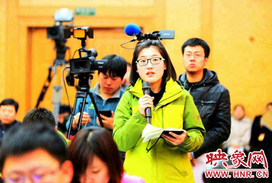 大象融媒映象网记者南乐天提问