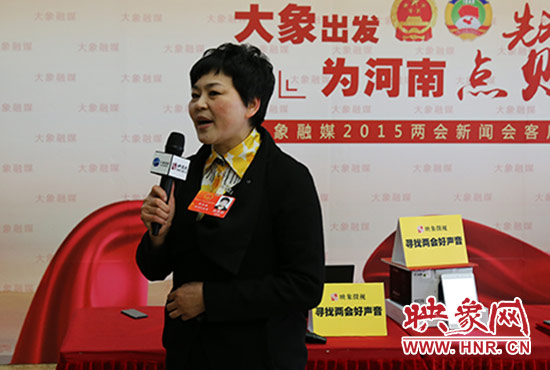 河南省人大代表、漯河市源汇区副区长焦红艳