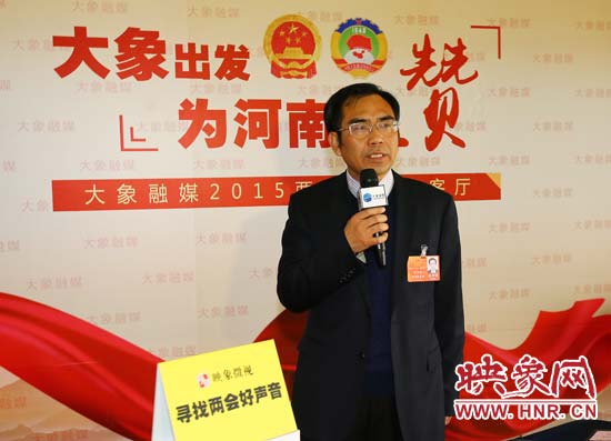 河南省人大代表、台前县委书记常奇民